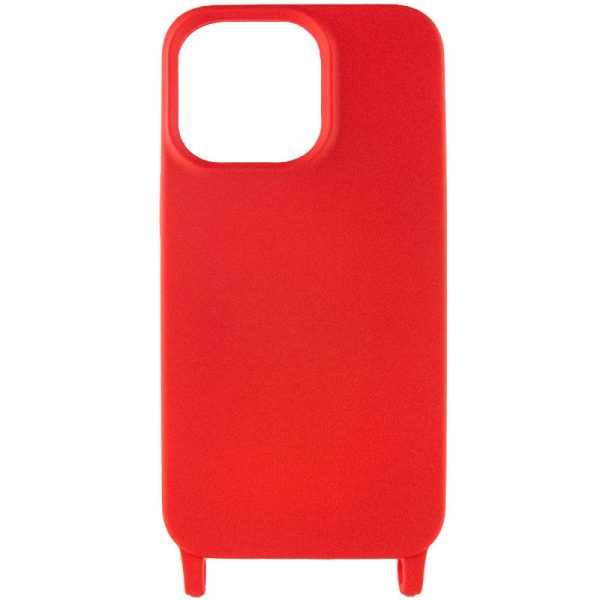 Чохол для iPhone 12 Pro Max Червоний TPU two straps California - Зображення 2