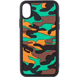Чохол для iPhone XS Max Коричневий TPU+PC Army Collection