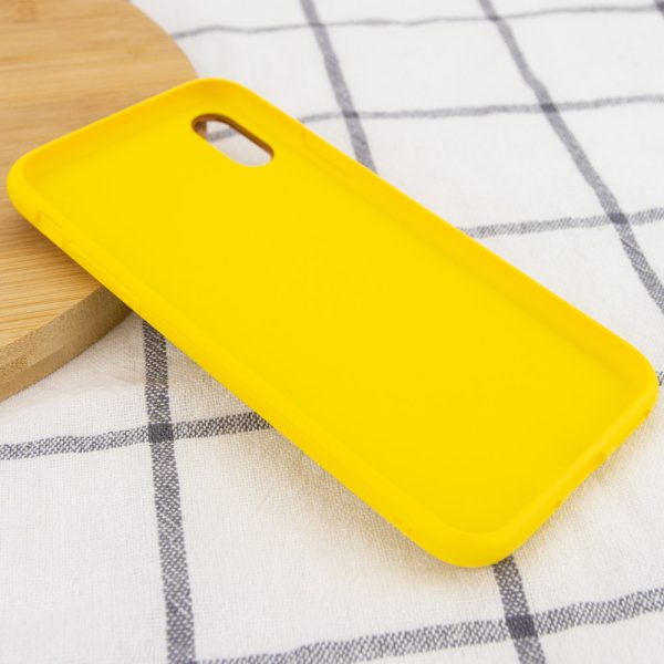 Шкіряний чохол для Apple iPhone XR Жовтий Xshield - Зображення 4