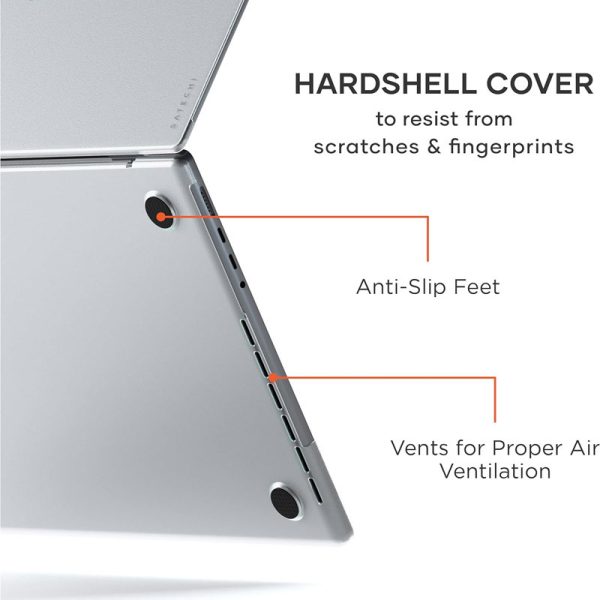 Чохол для Apple MacBook Pro 14.2"" (A2442/A2779) Прозорий -накладка Прозорий Shell - Зображення 2