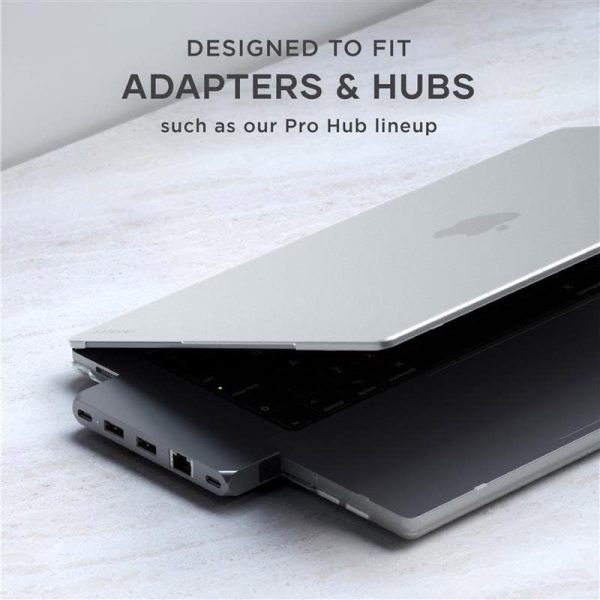 Чохол для Apple MacBook Pro 14.2"" (A2442/A2779) Прозорий -накладка Прозорий Shell - Зображення 3