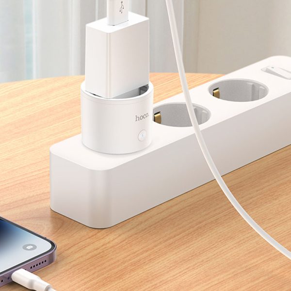 Зарядний пристрій Hoco AC16 Veloz smart socket - Зображення 8