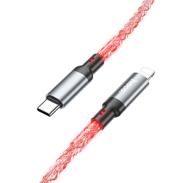 Дата кабель Hoco U112 Shine 20W Type-C to Lightning (1m) - Зображення 2