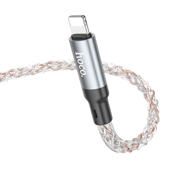 Дата кабель Hoco U112 Shine 20W Type-C to Lightning (1m) - Зображення 5