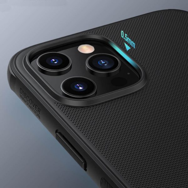 Чохол для iPhone 13 Pro Max Чорний Nillkin Матовий Pro - Зображення 2