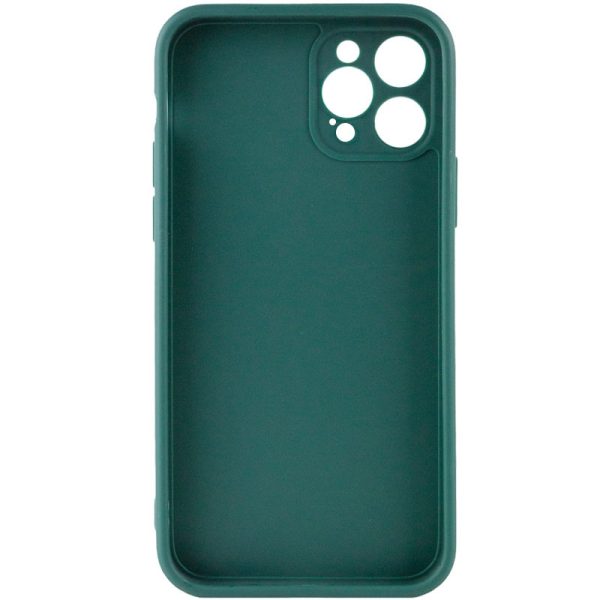 Силіконовий чохол для Apple iPhone 12 Pro Max Зелений Candy Full Camera - Зображення 2