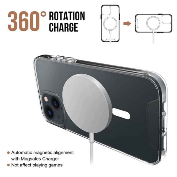 Чохол для iPhone 13 mini Прозорий TPU Space Case with MagSafe - Зображення 2