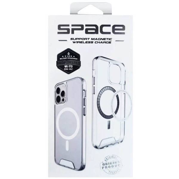 Чохол для iPhone 13 mini Прозорий TPU Space Case with MagSafe - Зображення 3
