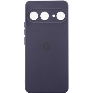 Чохол для Google Pixel 9 Сірий Silicone Cover Lakshmi Full Camera with Logo