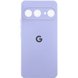 Чохол для Google Pixel 9 Фіолетовий Silicone Cover Lakshmi Full Camera with Logo