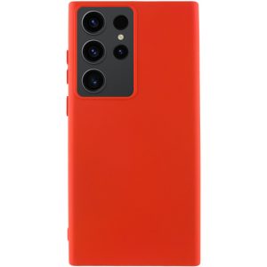 Чохол для Samsung Galaxy S21 Ultra Червоний Silicone Cover Lakshmi