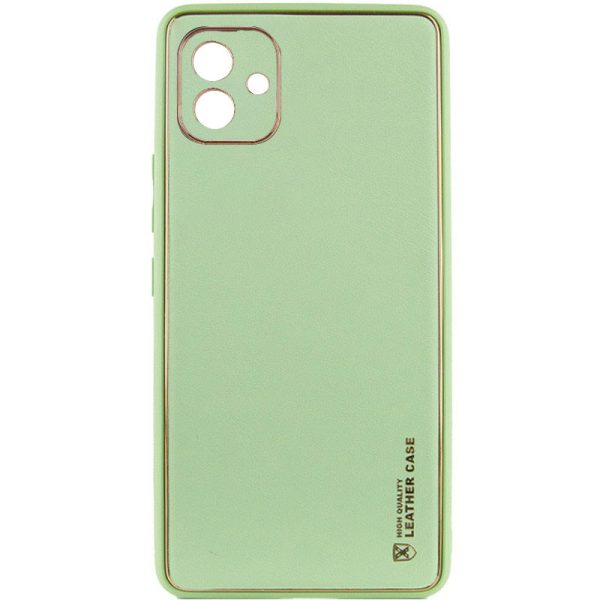 Шкіряний чохол для Samsung Galaxy A05 Зелений Xshield