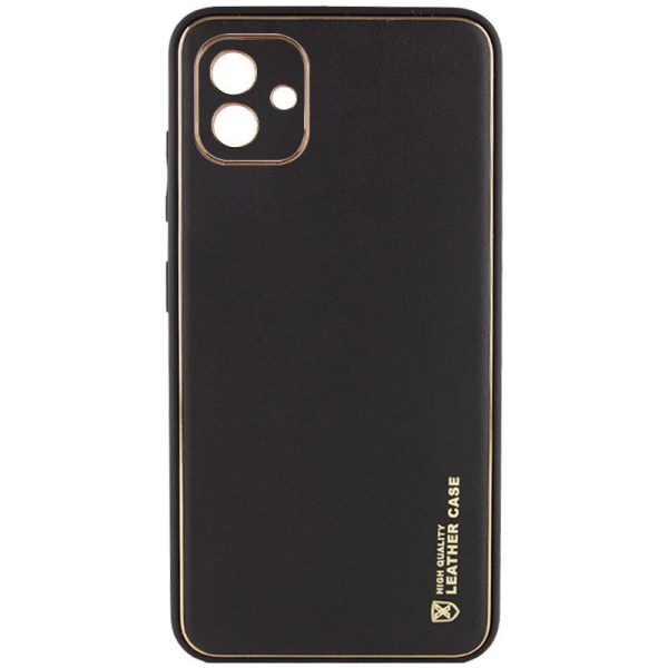 Шкіряний чохол для Samsung Galaxy A05 Чорний Xshield