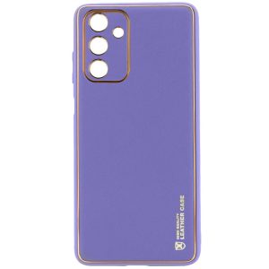 Шкіряний чохол для Samsung Galaxy A05s Фіолетовий Xshield