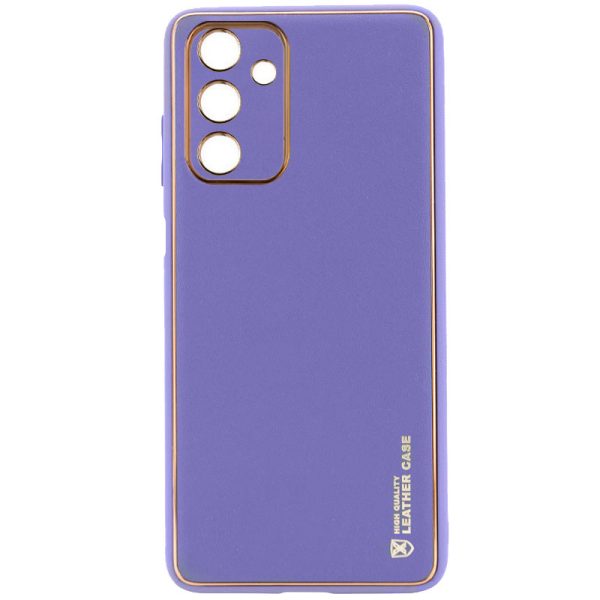 Шкіряний чохол для Samsung Galaxy A05s Фіолетовий Xshield