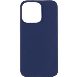 Силіконовий чохол для Apple iPhone 14 Pro Max Синій Candy