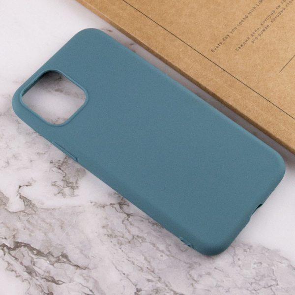 Силіконовий чохол для Apple iPhone 14 Plus Синій Candy - Зображення 4