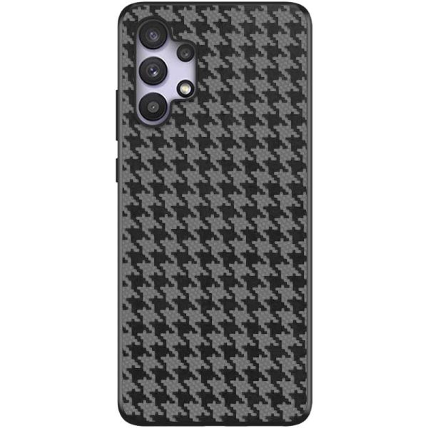 Чохол для Samsung Galaxy A52 4G / A52 5G / A52s Чорний TPU+PC Grid