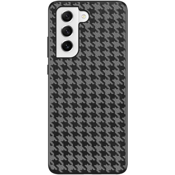 Чохол для Samsung Galaxy S21 FE Чорний TPU+PC Grid