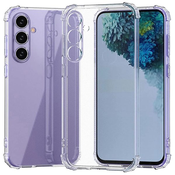 Чохол для Samsung Galaxy A36 5G Прозорий GETMAN Ease logo посилені кути Full Camera