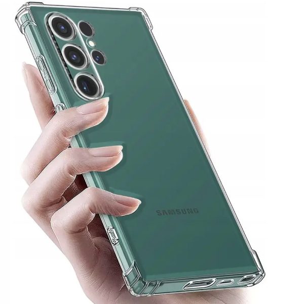 Чохол для Samsung Galaxy S25 Ultra Прозорий GETMAN Ease logo посилені кути Full Camera - Зображення 2