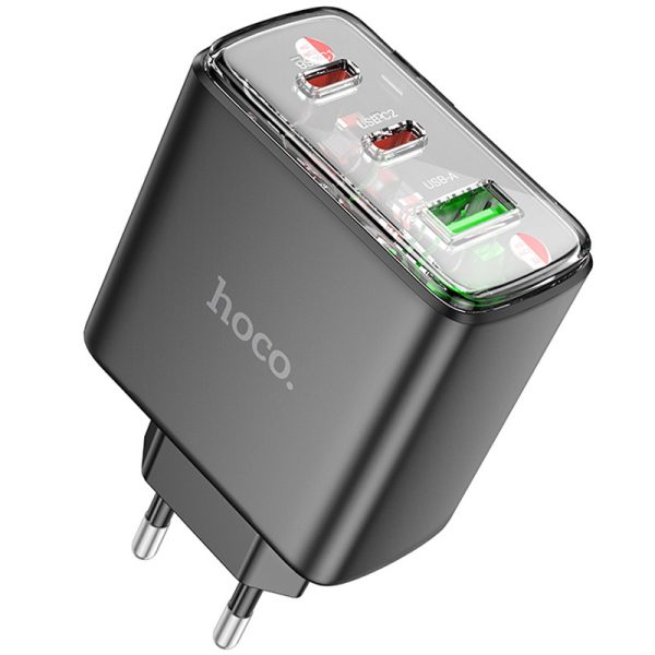 Зарядний пристрій Hoco CS44A Smart PD65W (2C1A) - Зображення 3