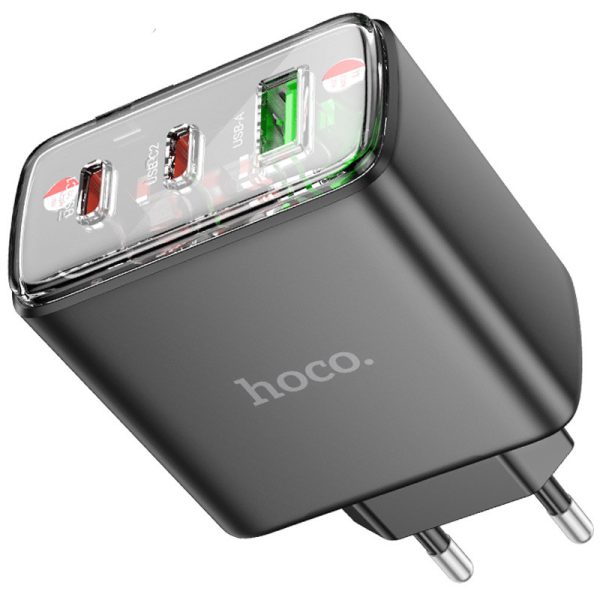 Зарядний пристрій Hoco CS44A Smart PD65W (2C1A) - Зображення 5