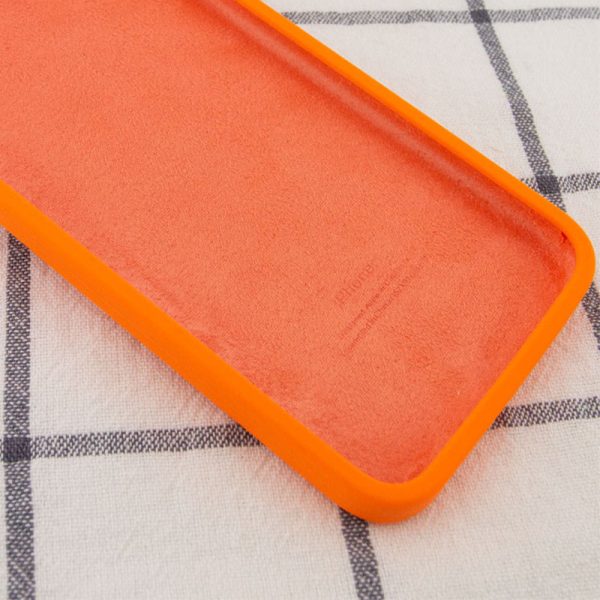 Чохол для iPhone 11 Pro Помаранчевий Silicone Case Square Full Camera Protective - Зображення 3