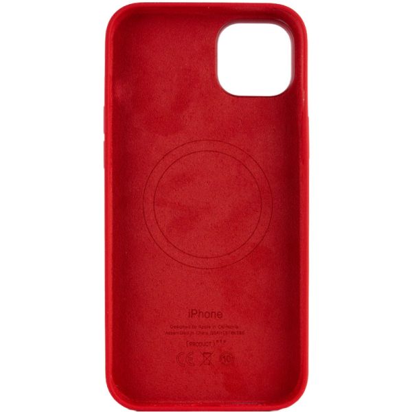 Чохол для iPhone 12 Pro Max Червоний Silicone case full with Magsafe - Зображення 2