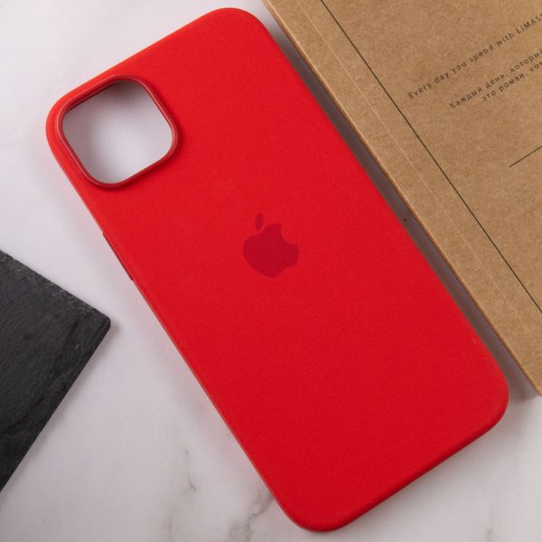 Чохол для iPhone 12 Pro Max Червоний Silicone case full with Magsafe - Зображення 7