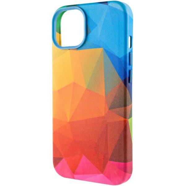 Шкіряний чохол для Apple iPhone 14 Plus Червоний Colour Splash with MagSafe - Зображення 3
