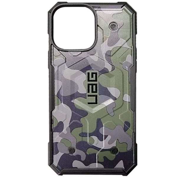 Ударостійкий чохол для Apple iPhone 13 Pro Зелений UAG Pathfinder with MagSafe Camo