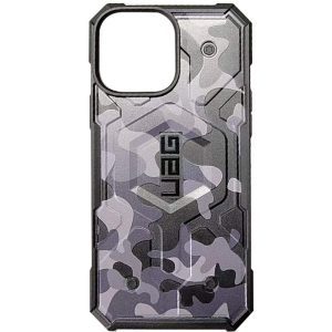 Ударостійкий чохол для Apple iPhone 14 Plus / 15 Plus Сірий UAG Pathfinder with MagSafe Camo