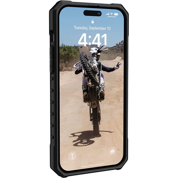 Ударостійкий чохол для Apple iPhone 14 Plus / 15 Plus Сірий UAG Pathfinder with MagSafe Camo - Зображення 3