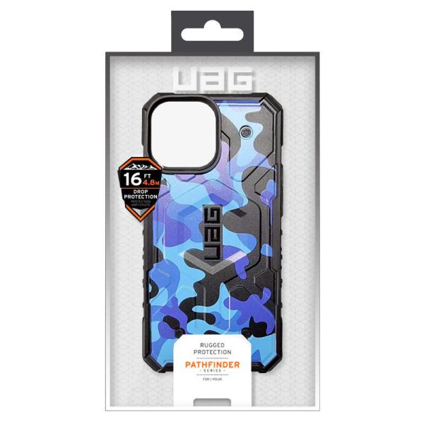 Ударостійкий чохол для Apple iPhone 14 Plus / 15 Plus Синій UAG Pathfinder with MagSafe Camo - Зображення 2