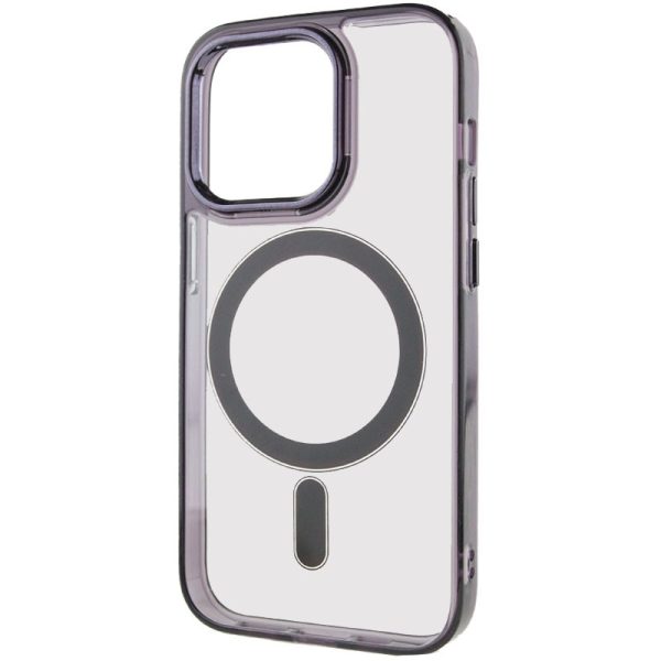 Чохол для iPhone 14 Pro Max Чорний TPU Iris with MagSafe - Зображення 3