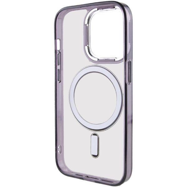 Чохол для iPhone 14 Pro Max Чорний TPU Iris with MagSafe - Зображення 4
