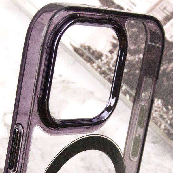 Чохол для iPhone 14 Pro Max Чорний TPU Iris with MagSafe - Зображення 6