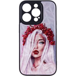 Чохол для iPhone 14 Pro Max Ukrainian Girl Prisma Ladies