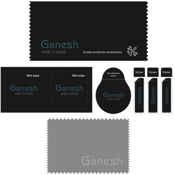 Захисне скло для iPhone 13 Pro Max / 14 Plus Ganesh (Full Cover) - Зображення 5