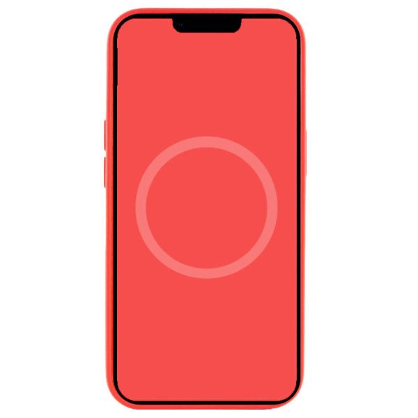 Чохол для iPhone 15 Pro Max Червоний Silicone case full with Magsafe and Animation - Зображення 3