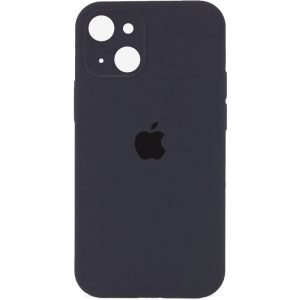Чохол для iPhone 15 Plus Сірий Silicone Case Full Camera Protective