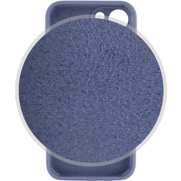 Чохол для iPhone 15 Plus Сірий Silicone Case Full Camera Protective - Зображення 3