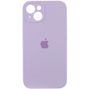 Чохол для iPhone 15 Plus Фіолетовий Silicone Case Full Camera Protective