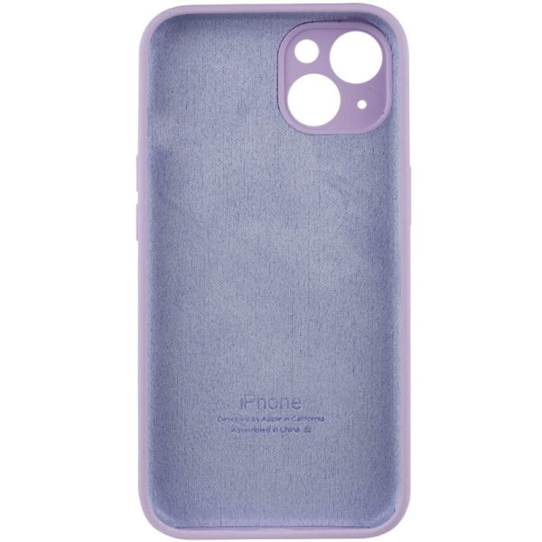 Чохол для iPhone 15 Plus Фіолетовий Silicone Case Full Camera Protective - Зображення 4