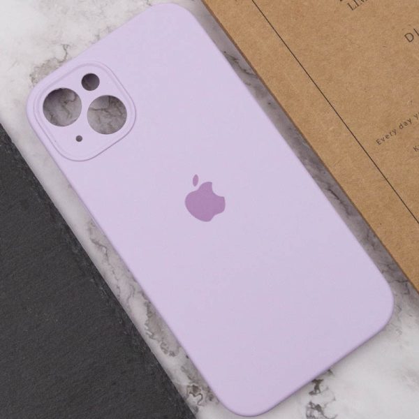 Чохол для iPhone 15 Plus Фіолетовий Silicone Case Full Camera Protective - Зображення 5