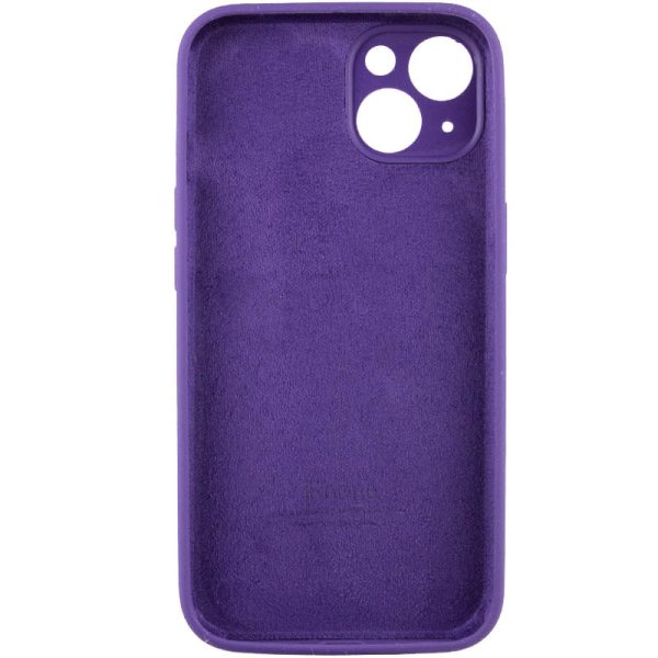Чохол для iPhone 15 Plus Фіолетовий Silicone Case Full Camera Protective - Зображення 4