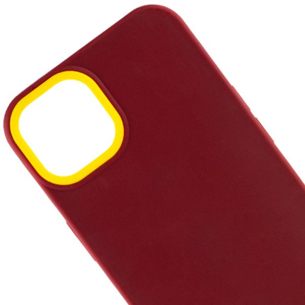 Чохол для iPhone 13 Коричневий TPU+PC Bichromatic - Зображення 2