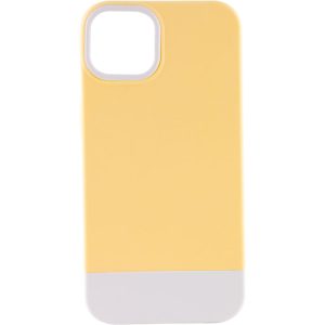 Чохол для iPhone 13 Бежевий TPU+PC Bichromatic