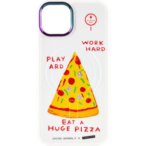 Чохол для iPhone 12 Pro Max Pizza Funny pictures with MagSafe